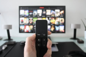 Enjoying TV