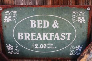 hotel. bed and breakfast
