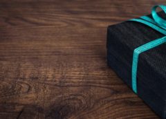 a wrapped gift